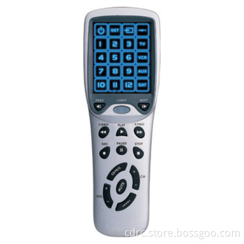 Touch-Screen Universal Remote Control with Blue Back Light